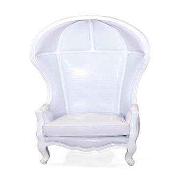 General for store1 White Confessional Chair