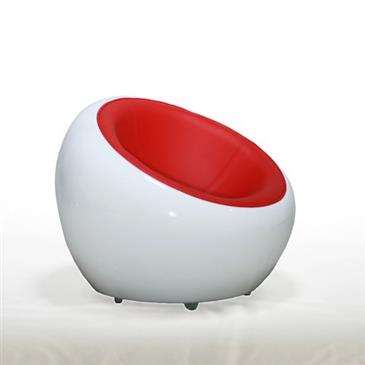 General for store1 White/Red Chair Pod