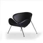 General for store1 Black Leather Chair