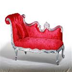 General for store1 Red Velour Lounger